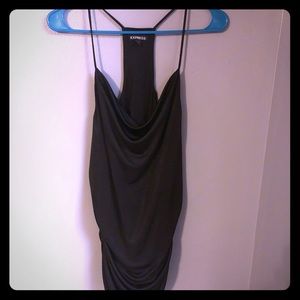 Black Express dress tank top